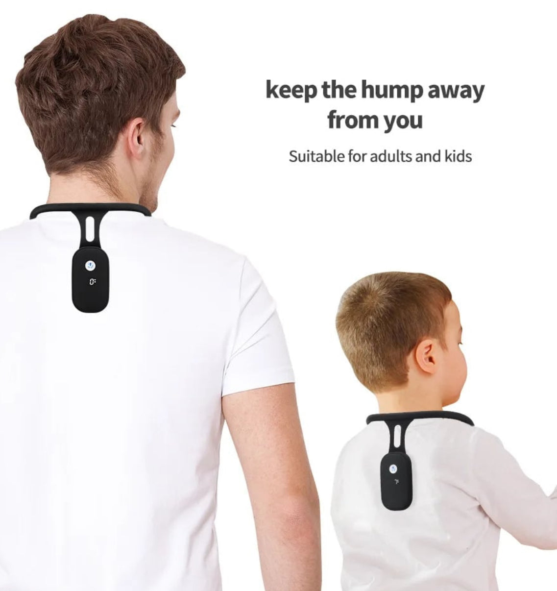 Smart posture corrector - vibration back support & Hunchback Monitor for Improved Posture